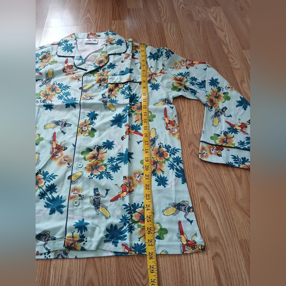 Batman with Hawaiian Print Men's Pajama Set - Picture 8 of 13